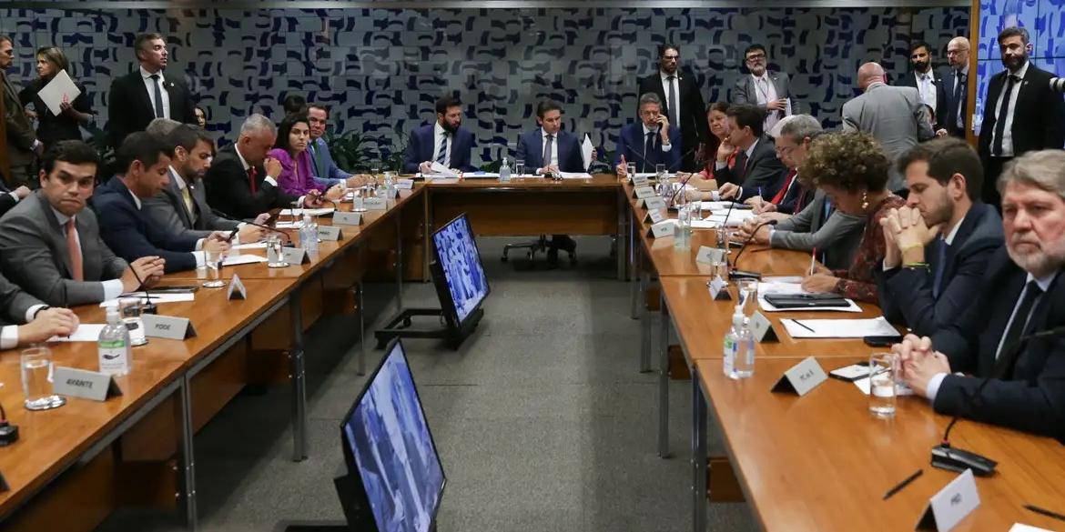 Reunião de líderes na Câmara (Lula Marques/Agência Brasil)