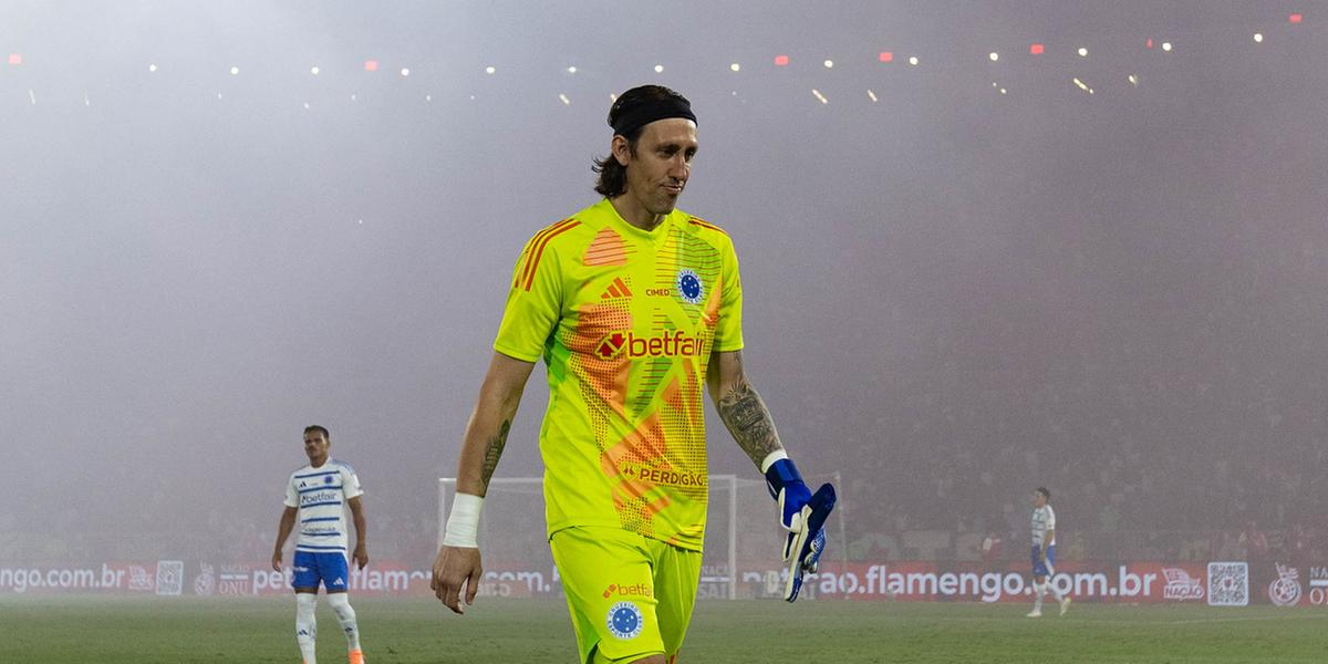 Cássio fez boa partida e pediu respeito ao Cruzeiro (Foto: Thaís Magalhães/Cruzeiro)