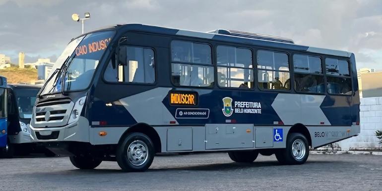 Em 2024, a frota de micro-ônibus das linhas de vilas e favelas foi renovada (PBH/Divulgação)