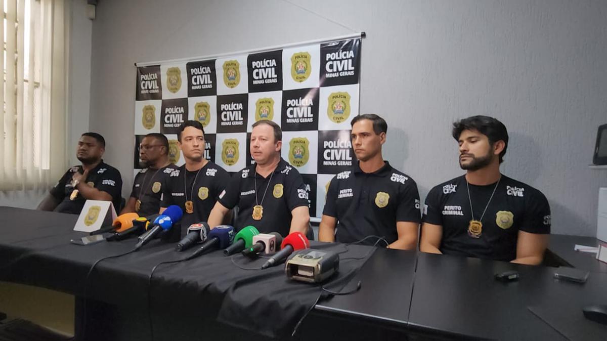 Investigação foi divulgada pela Polícia Civil em coletiva de imprensa nesta terça-feira (Maurício Vieira/Hoje em Dia)