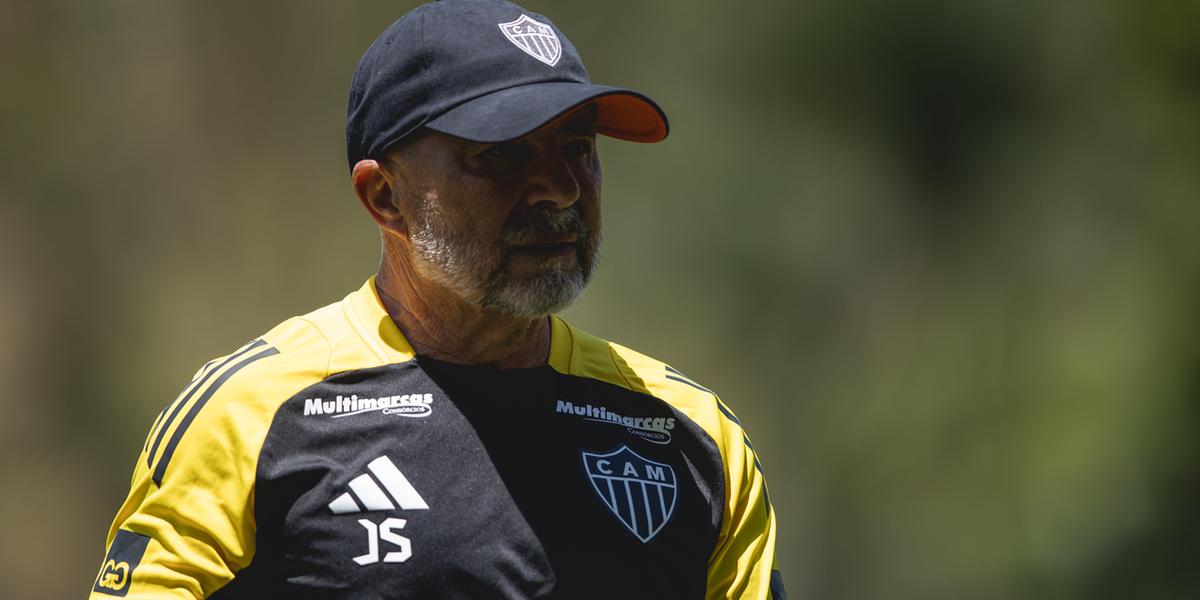 Sampaoli está próximo de atingir números de último trabalho antes de assumir o Galo (Pedro Souza / Atlético)