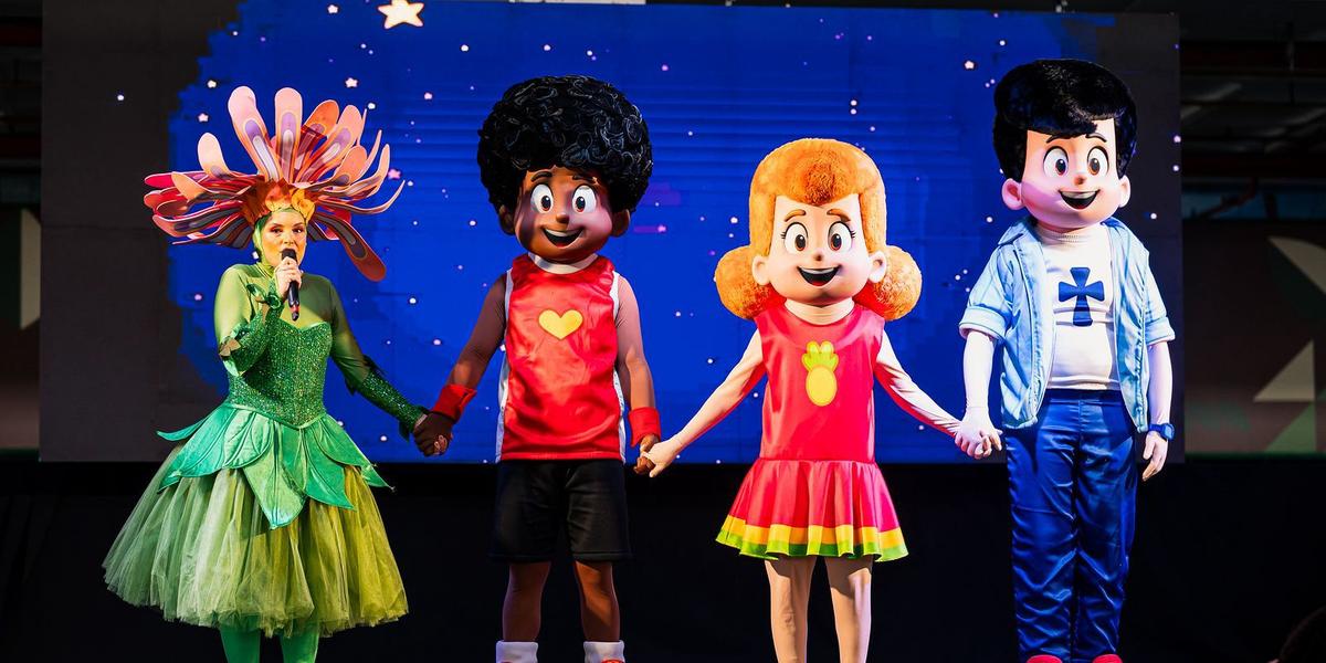 Minas Shopping recebe personagens para garantir a diversão dos pequenos (Minas Shopping/Divulgação)