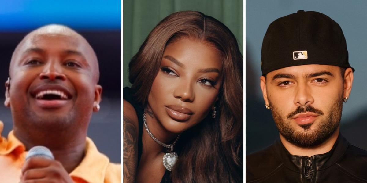 Além de Thiaguinho, Ludmilla e Pedro Sampaio, evento terá as presenças de Matuê, Banda Eva, Baile do Dennis, Xand Avião, Menos é Mais e Zé Neto e Cristiano (Divulgação)