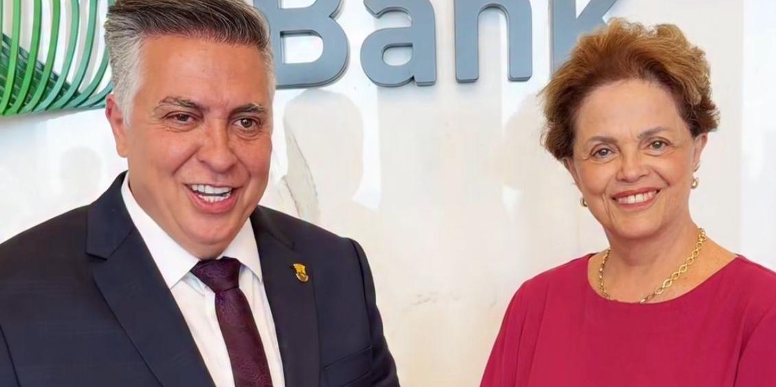 Damião se encontrou com Dilma em Xangai, na China (Reprodução/ Redes Sociais)