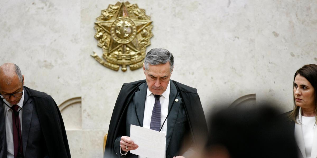 Barroso nega que sanções dos EUA pesaram na decisão de sair do STF (Bruno Moura/STF)