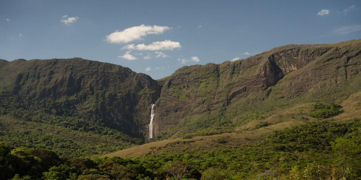 Paisagens de "tirar o fólego" são comuns na Serra da Canastra (Divulgação/ Secult/ Mariana Borges)