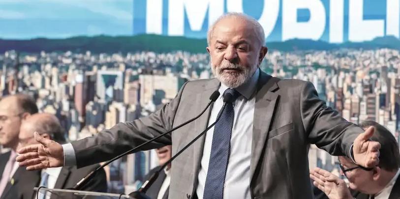 Durante a cerimônia de lançamento do novo modelo de crédito imobiliário, em São Paulo, o presidente avaliou que as divergências entre os dois países devem ser tratadas com democracia e respeito (Paulo Pinto/Agência Brasil)