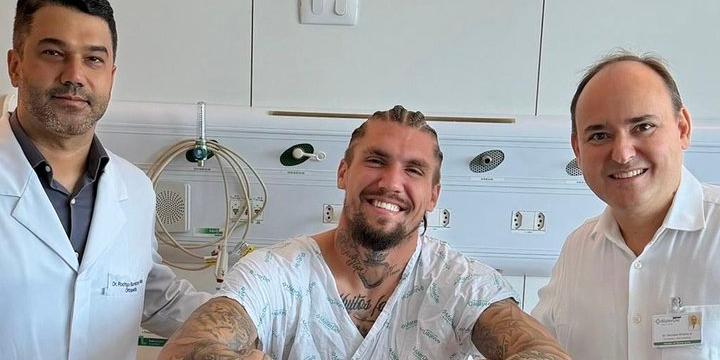 Lyanco realiza cirurgia após grave lesão (Reprodução / X Atlético)