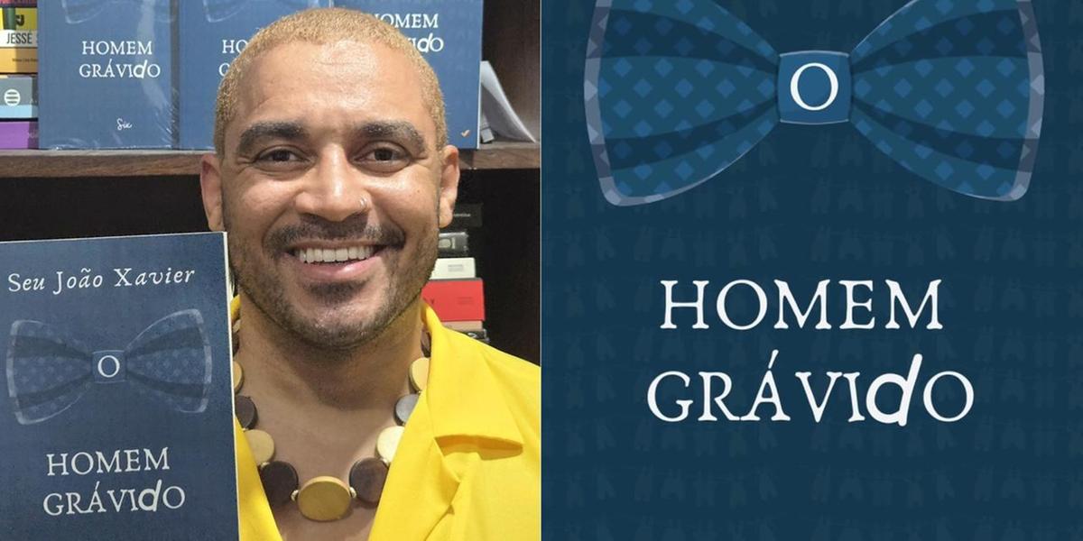 "O homem grávido" é o segundo livro de Seu João Xavier (Antonio Miranda/ DIVULGAÇÃO)