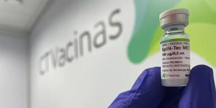 Vacina SpiN-TEC desenvolvida na UFMG, que protege contra mais variantes do vírus da Covid-19 (Virgínia Muniz/CTVacinas)
