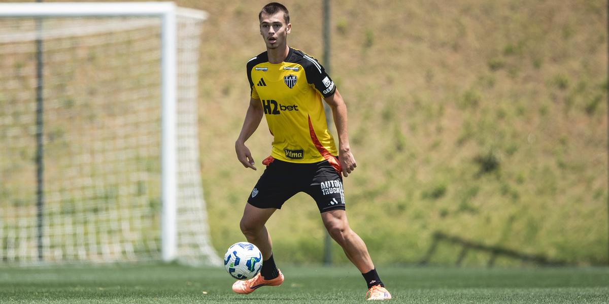 Vitão está fora do primeiro jogo da final do Brasileirão sub-17 (Pedro Souza / Atlético)