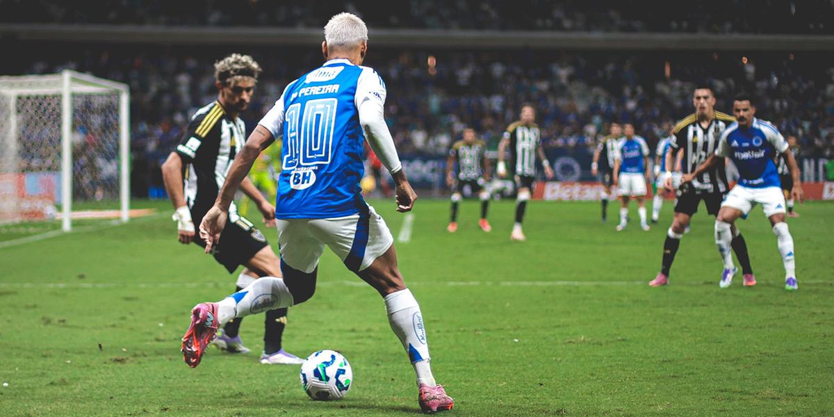 Cruzeiro empatou com o Atlético no primeiro turno do Brasileirão (Foto: Gustavo Martins/ Cruzeiro)