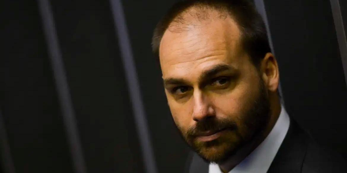 No mês passado, Gonet apresentou denúncia contra o filho de Bolsonaro e o blogueiro Paulo Figueiredo pelo crime de coação no curso do processo (Marcelo Camargo/Agência Brasil)