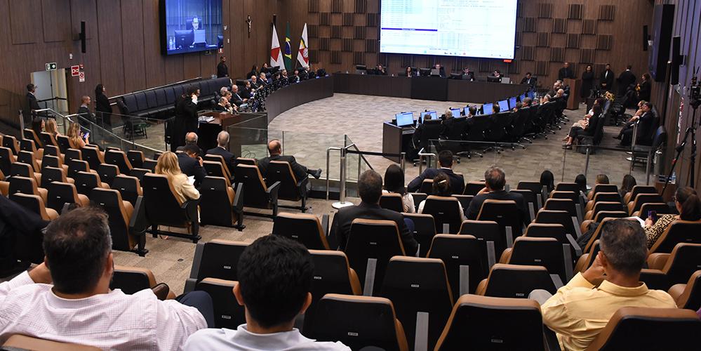 Tribunal Pleno do TJMG define, de modo virtual, a lista tríplice para o cargo de juiz membro substituto, classe jurista, do TRE-MG (Euler Júnior/TJMG)