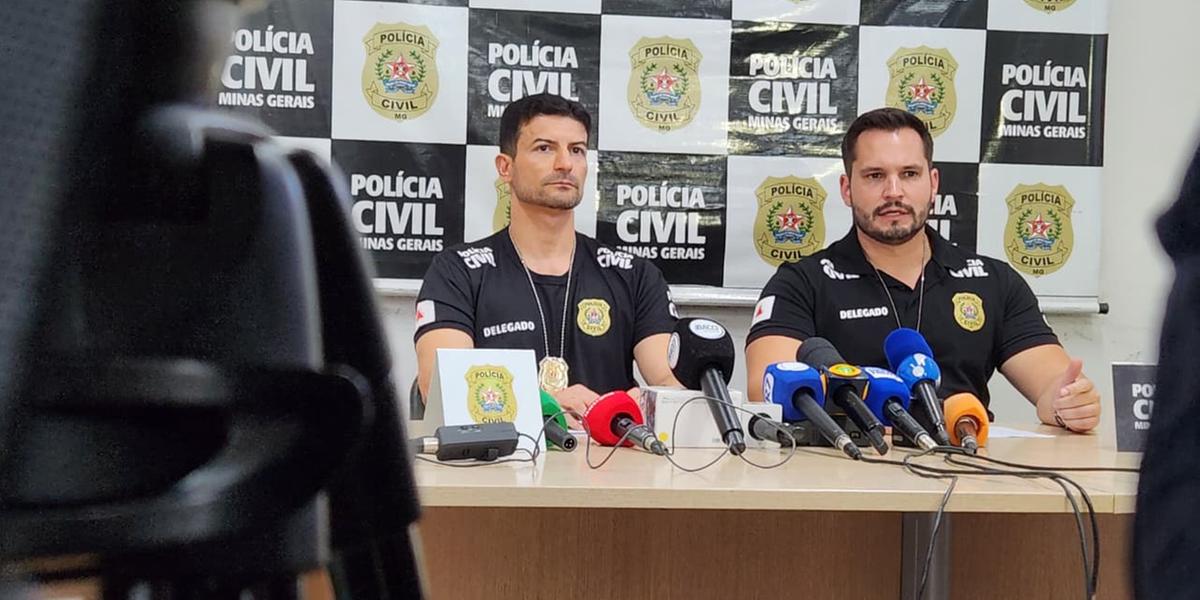 Detalhes da investigação foram concedidos pela Polícia Civil em coletiva à imprensa nesta quinta-feira (Maurício Vieira/Hoje em Dia)