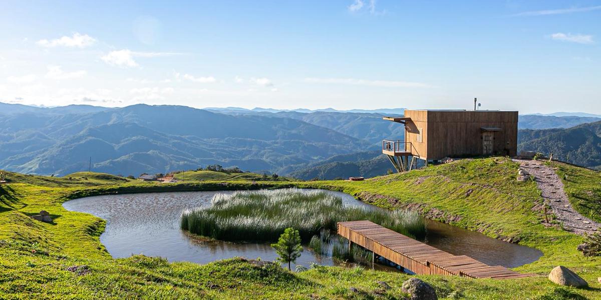 Cercada por cachoeiras e trilhas, Anitápolis aposta no turismo de experiência e na sustentabilidade para atrair visitantes à Serra Catarinense (Divulgação)
