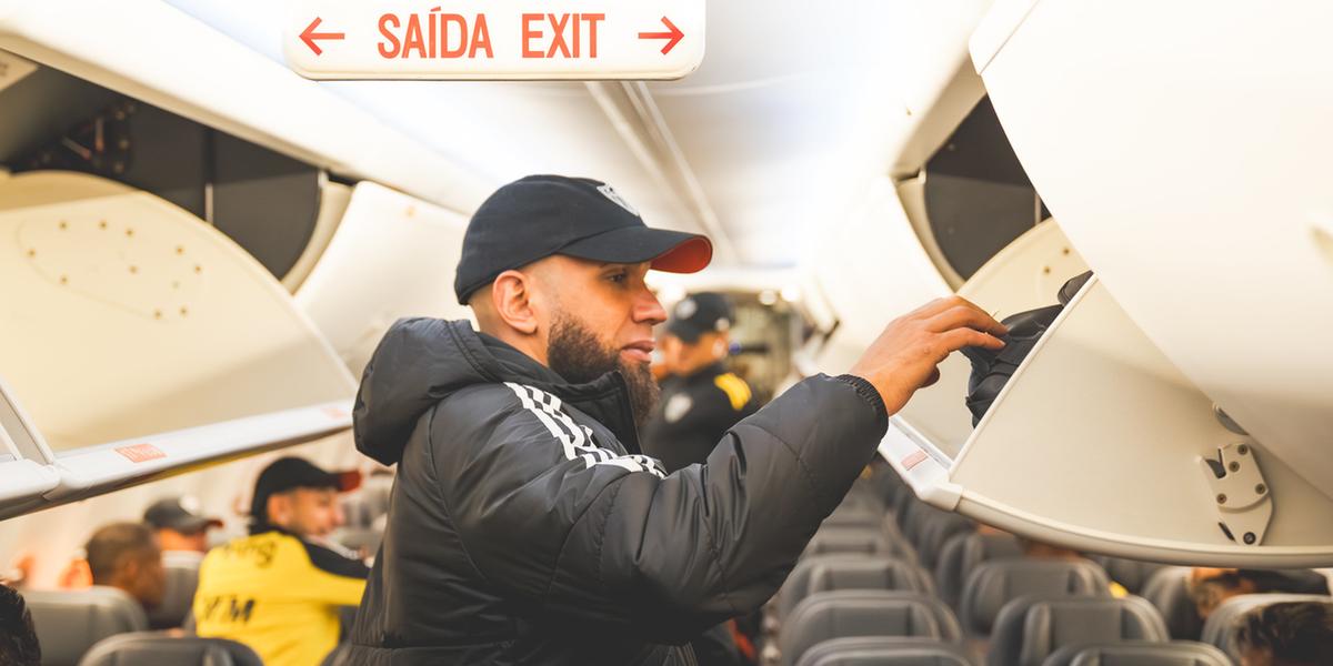 Atlético viaja para Equador para iniciar disputa das semifinais da Sul-Americana (Pedro Souza / Atlético)