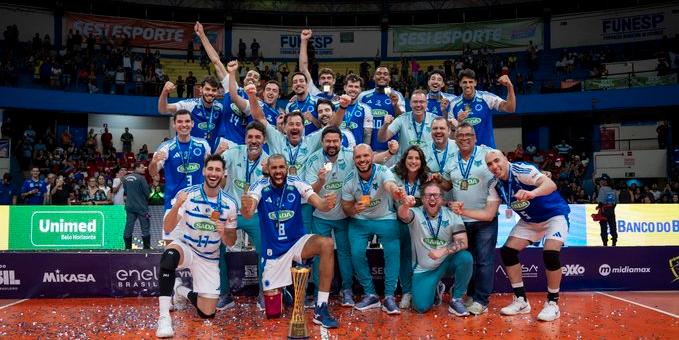 Cruzeiro vai em busca do décimo título da Superliga (x do Sada Cruzeiro)