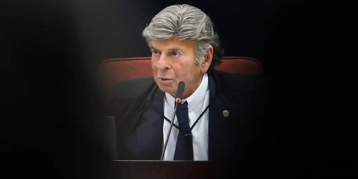 Ministro Luiz Fux durante sessão no STF (Gustavo Moreno/STF)