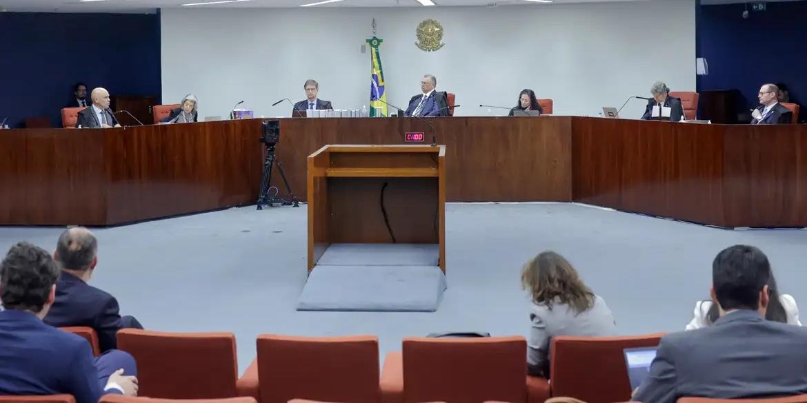 Sessão no STF de julgamento de ação penal (Rosinei Coutinho/STF)