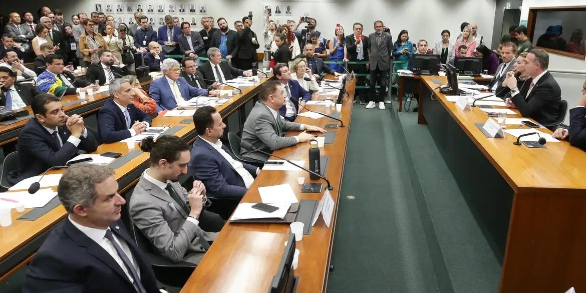 Conselho de Ética e Decoro Parlamentar da Câmara durante reunião (Lula Marques/ Agência Brasil.)