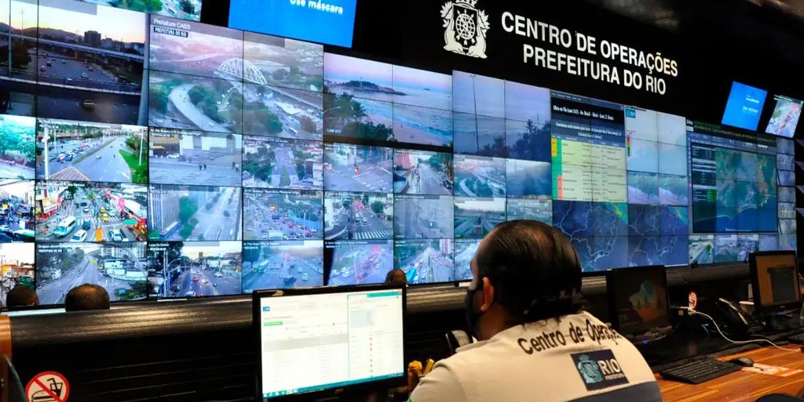 Centro de Operações Rio amplia monitoramento com câmeras de segurança (Jorge Pex/Prefeitura do Rio)