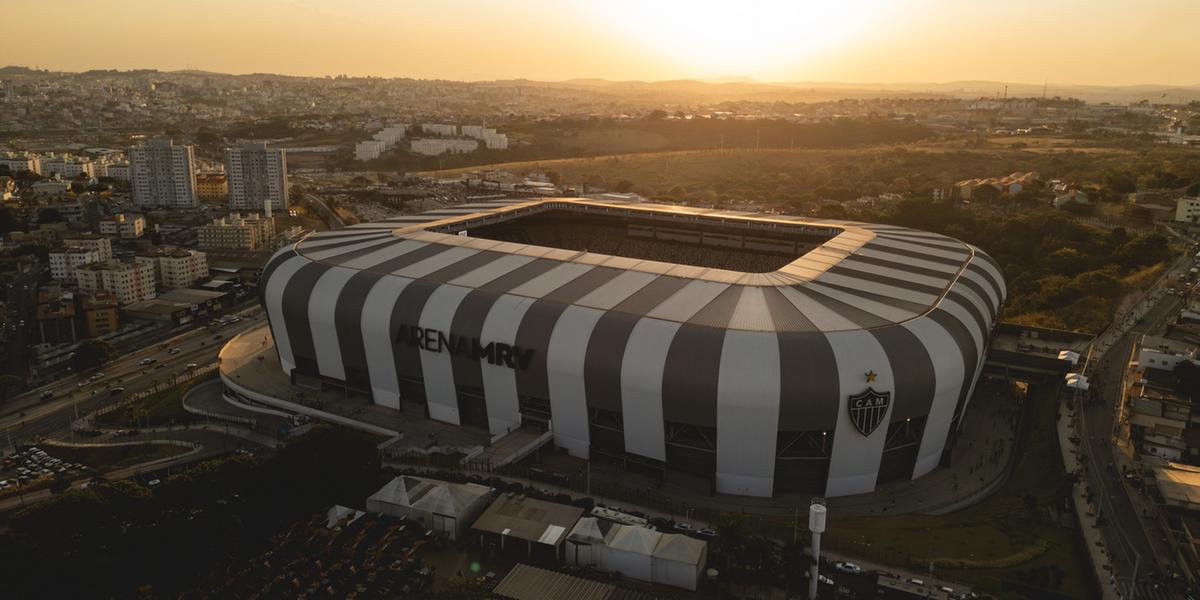 Galo pode chegar a marca de cem gols na Arena MRV no duelo contra o Ceará (Pedro Souza / Atlético)