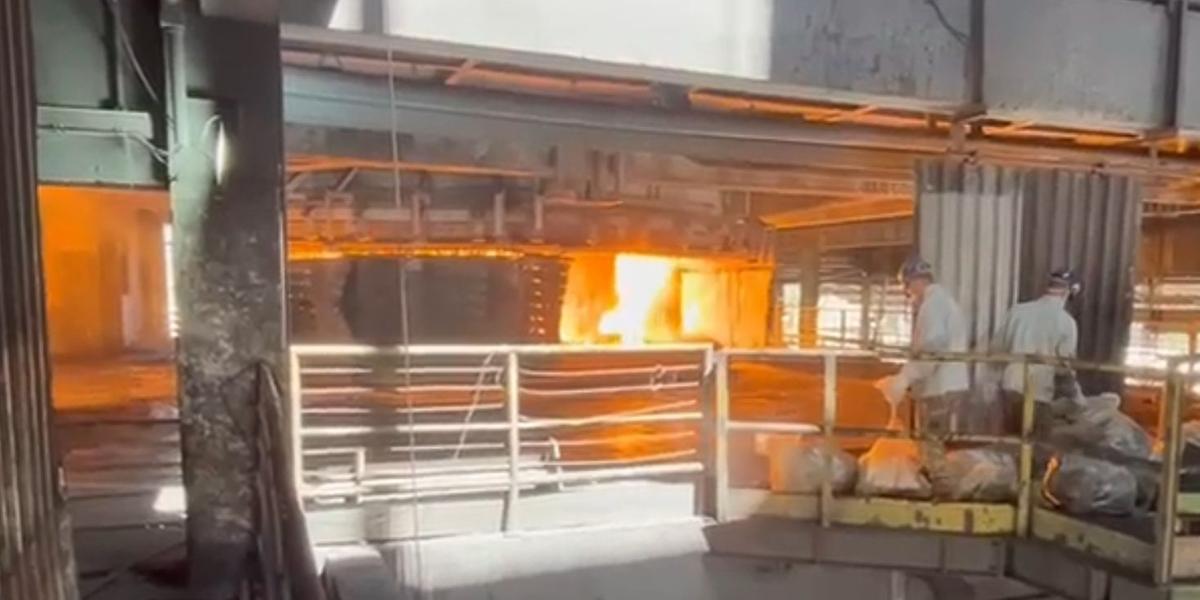 Entorpecente foi incinerado em uma usina siderúrgica no Norte de Minas (Divulgação/ PF)