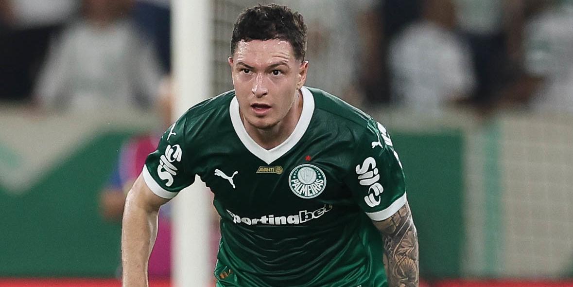 O jogador Anibal Moreno será desfalque do Palmeiras diante do Cruzeiro, no domingo (Cesar Greco/Palmeiras)