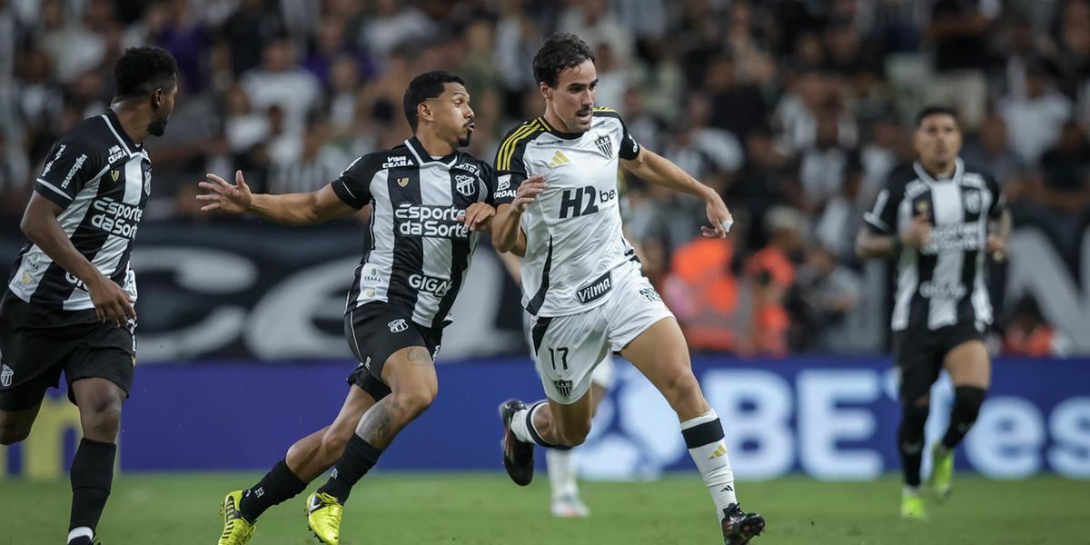 No último jogo, disputado no Castelão, o Galo venceu com gol de Rony (Fotos: Pedro Souza / Atlético)