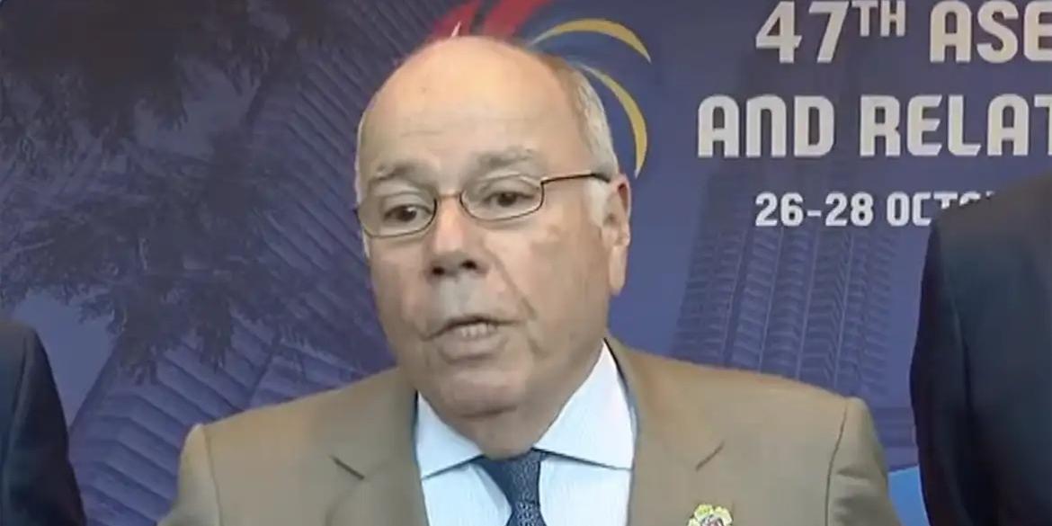 Ministro das Relações Exteriores, Mauro Vieira (Frame: CanalGov/Reprodução)