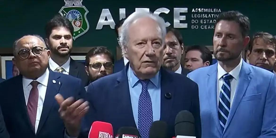 “Não recebi nenhum pedido do governador do Rio de Janeiro, enquanto ministro da Justiça e Segurança Pública, para esta operação. Nem ontem, nem hoje, absolutamente nada”, afirma Lewandovski (MJSP/Reprodução)