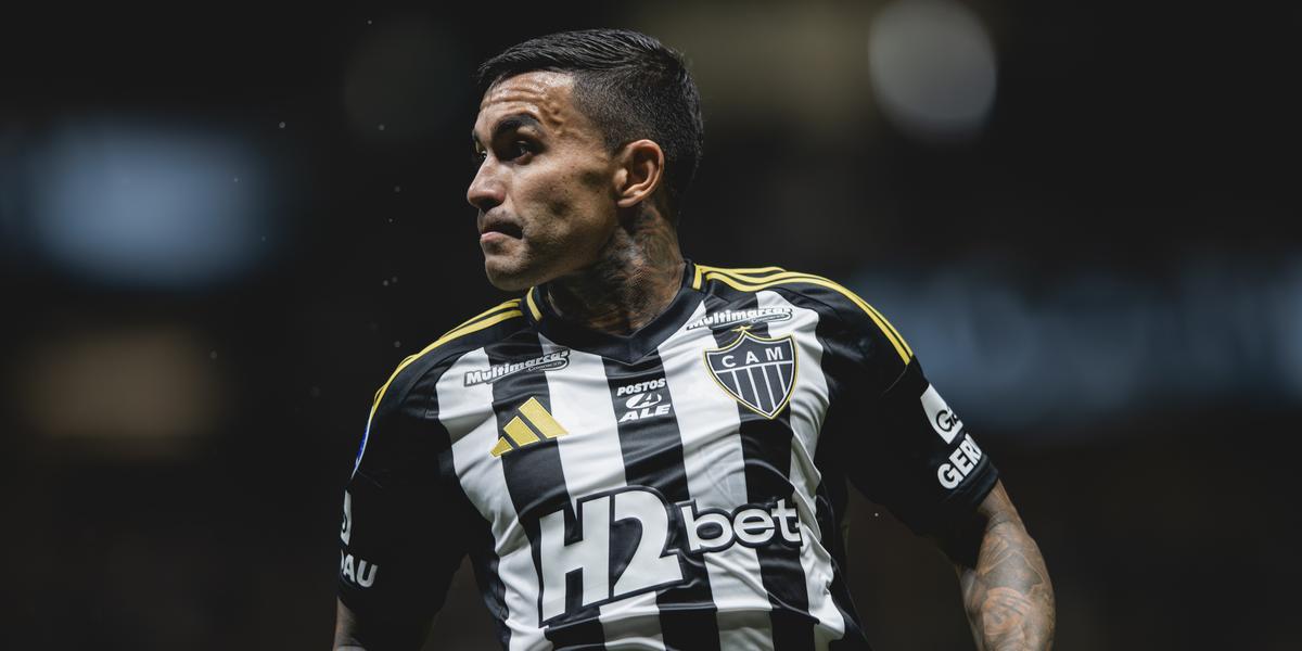 Dudu voltou a fazer mais uma boa partida pelo Atlético (Pedro Souza)