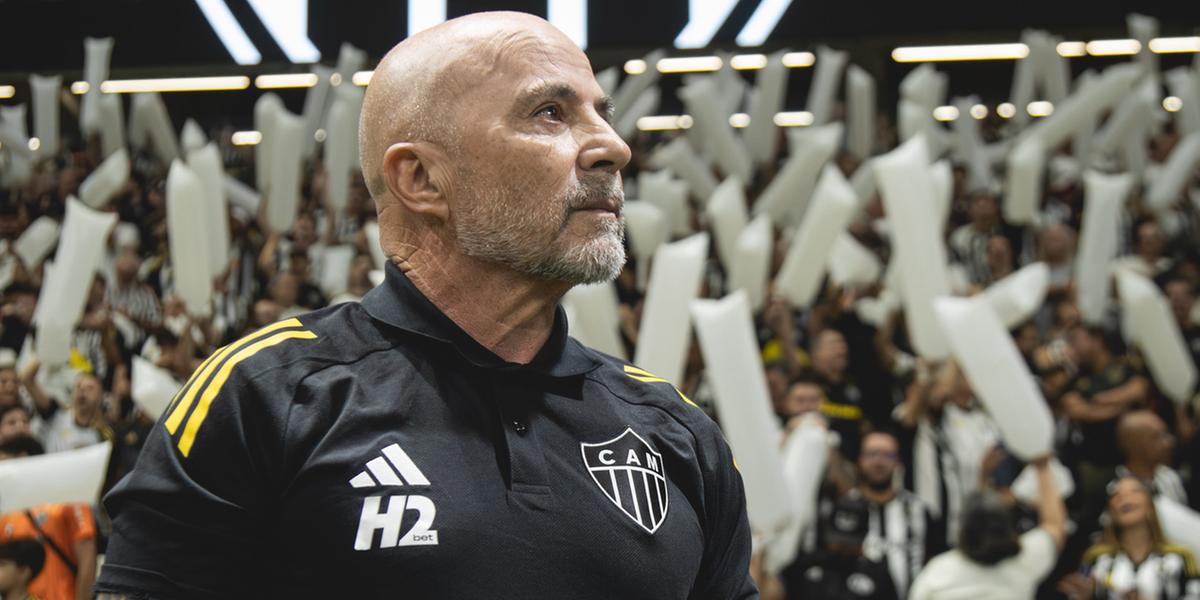 No Galo, Sampaoli buscará o bicampeonato da Sul-Americana (Pedro Souza / Atlético)