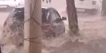 Chuva extremamente forte atinge BH e região Metropolitana (Reprodução / Redes Sociais)