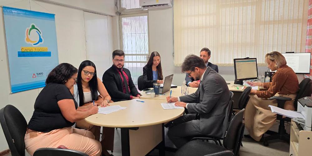 Audiências de conciliação buscam acordo entre moradores de Brumadinho e representantes da mineradora responsável pela barragem (Divulgação/ TJMG)