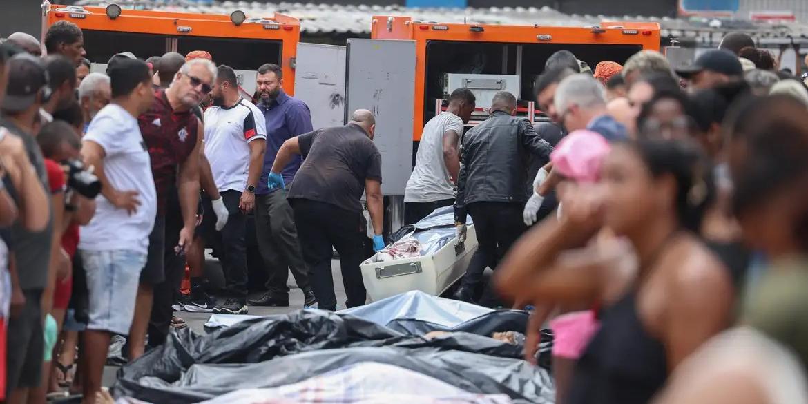 Operação Contenção mobilizou efetivo de 2,5 mil policiais e, segundo o governo, resultou na morte de 121 pessoas – quatro dessas eram policiais (Tomaz Silva/Agência Brasil)