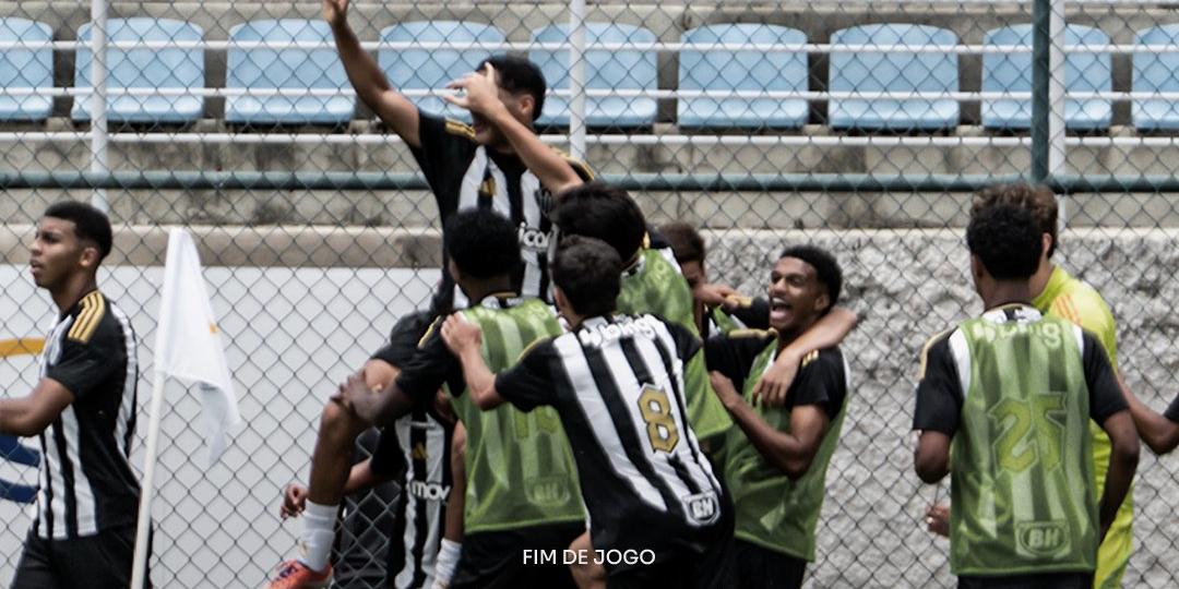 Atlético foi campeão mineiro sub-17 depois de empatar com o Cruzeiro (X do Atlético Galo na Base)