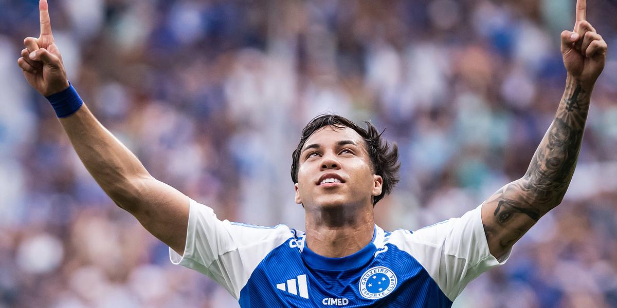 Kaio Jorge foi o artilheiro da tarde neste sábado (Foto: Gustavo Aleixo/Cruzeiro)