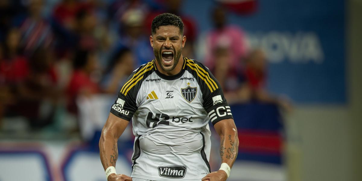 Hulk marcou um golaço contra o Bahia no último duelo contra o Tricolor de Aço (Pedro Souza / Atlético)