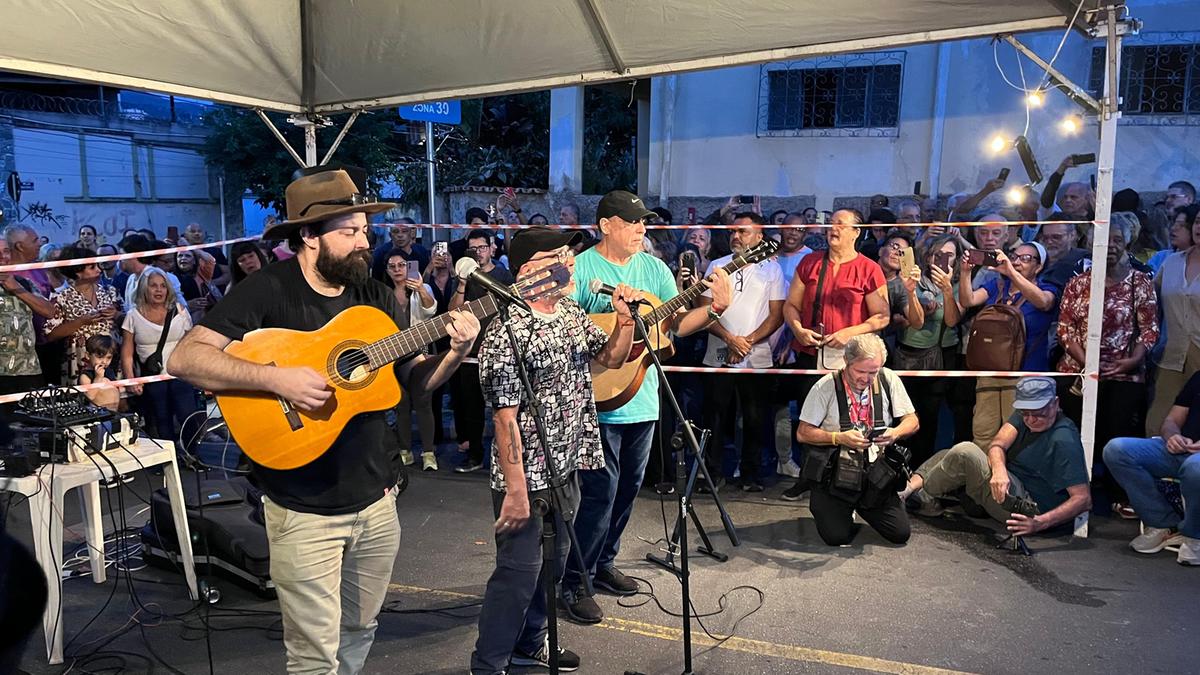 Músicas de Lô Borges são destacadas pelos fãs reunidos em Santa Tereza (Gizelle Ferreira/Divulgação)