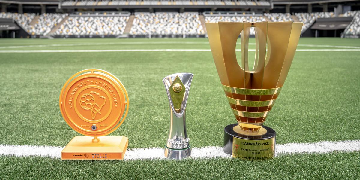 Troféus da Alcans South America Cup, Campeonato Brasileiro e Campeonato Mineiro 