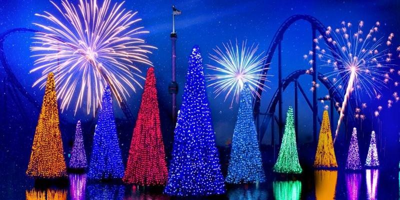 SeaWorld Orlando ganha decoração especial e atrações inéditas na temporada natalina, com espetáculos, fogos e a presença do Papai Noel (Divulgação)