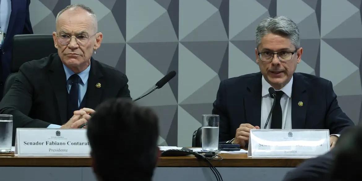 Os requerimentos foram apresentados pelo relator, senador Alessandro Vieira (MDB-SE), que também solicitou informações sobre o combate ao crime organizado aos ministérios da Justiça e Segurança Pública e da Defesa (Lula Marques/Agência Brasil)