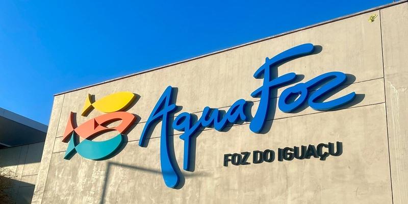 Localizado em frente ao Parque Nacional do Iguaçu, o AquaFoz propõe uma jornada que conecta rios e oceanos (Divulgação)