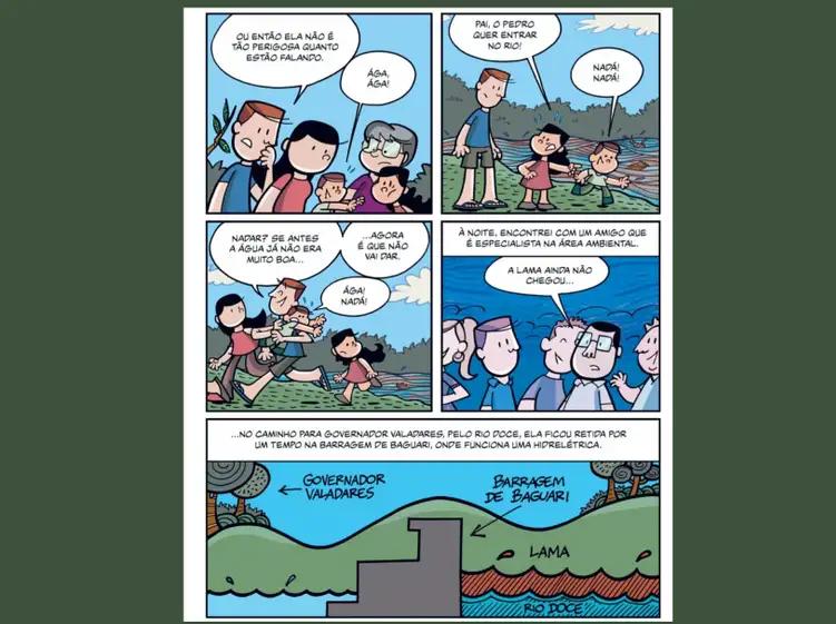 Álbum Doce Amargo mostra tragédia em Mariana (Ilustração João Marcos Mendonça/Divulgação)