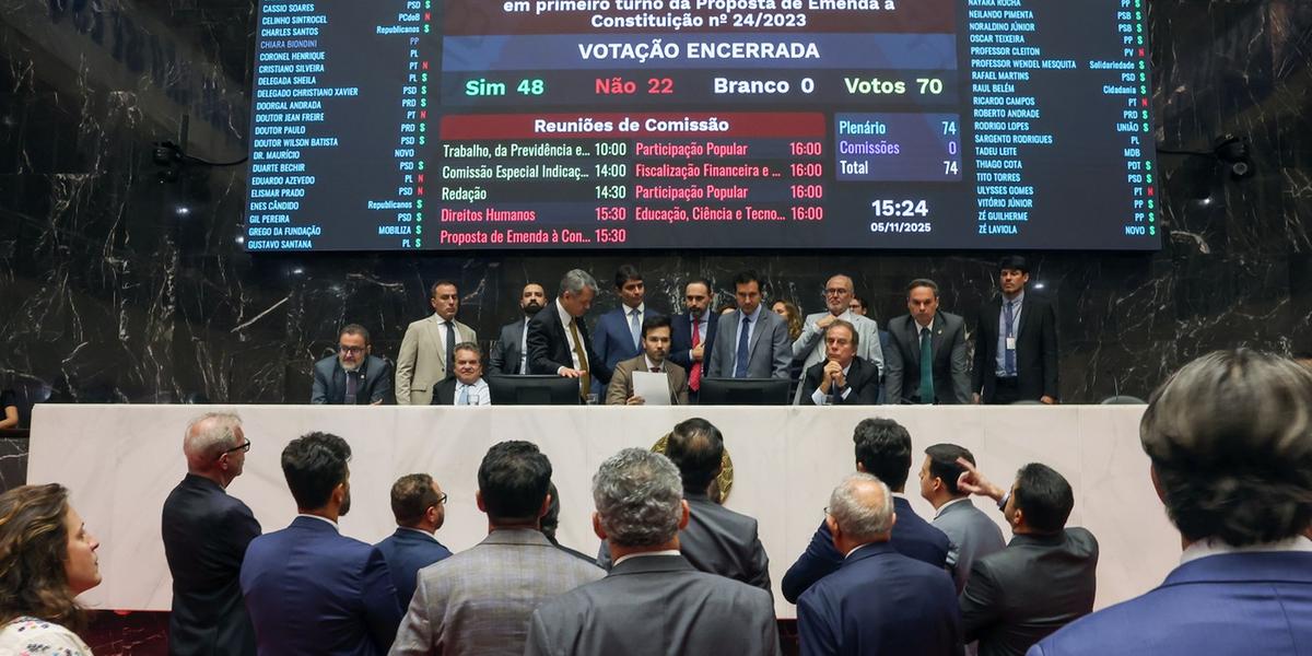 Emenda que retira a necessidade de consulta popular para privatização ou federalização da estatal foi aprovada em 2º turno pela ALMG no início do mês (Willian Dias/ALMG)