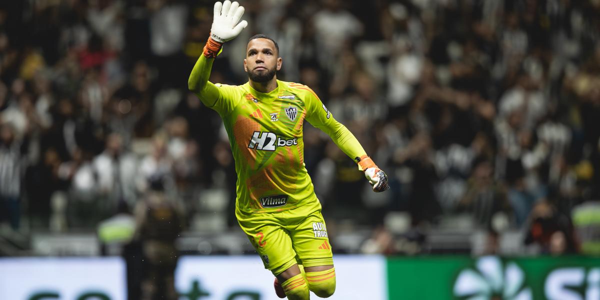 Everson atinge marca fantástica pelo Galo (Foto: Pedro Souza / Atlético)