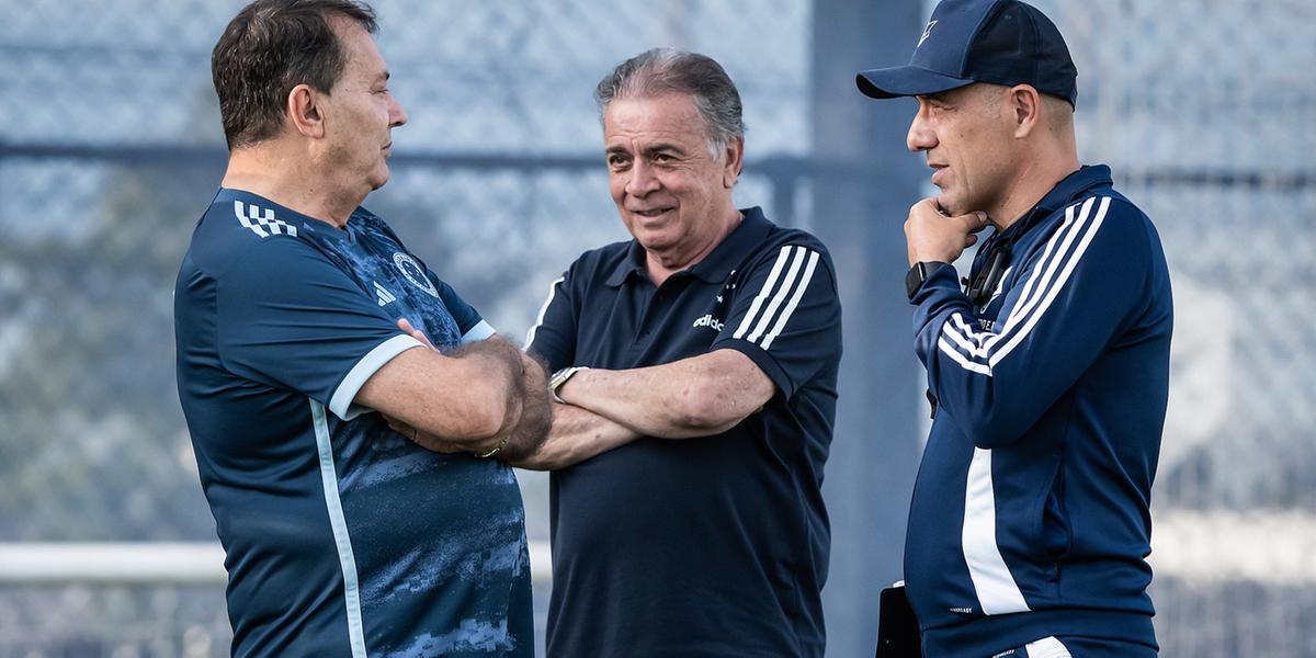 Pedro Lourenço pode atingir primeiro objetivo no comando da SAF Celeste diante do Fluminense (Gustavo Aleixo/Cruzeiro)