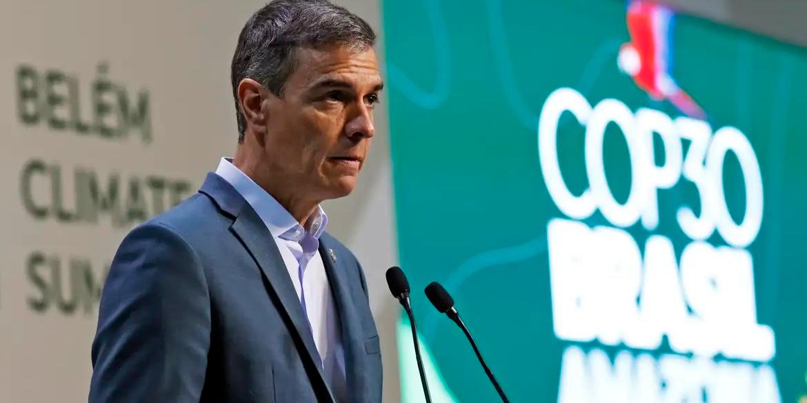 Pedro Sánchez acredita que Europa cumprirá compromissos climáticos (Bruno Peres/Agência Brasil)